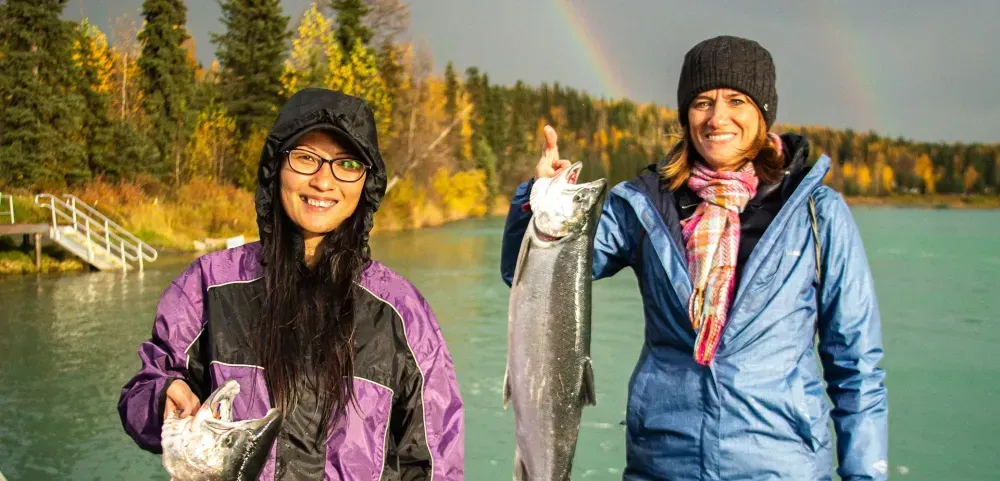 Alaska fishing on the Kenai Peninsula — scene 3